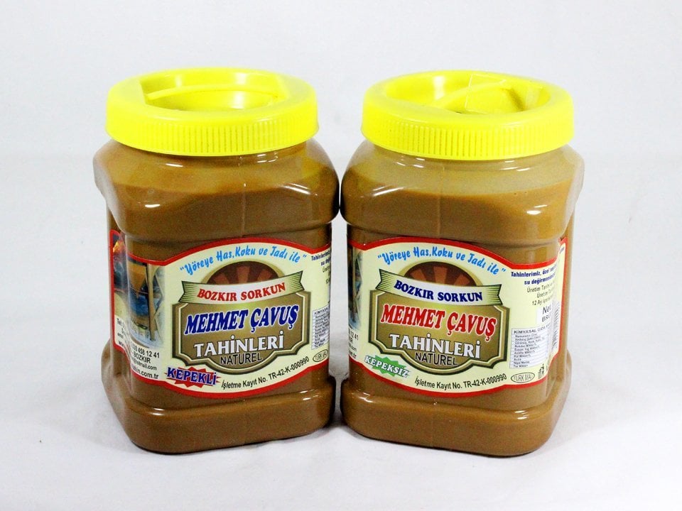Yerli Susam Bozkır Tahini 950G.Pet Çifte Kavrulmuş