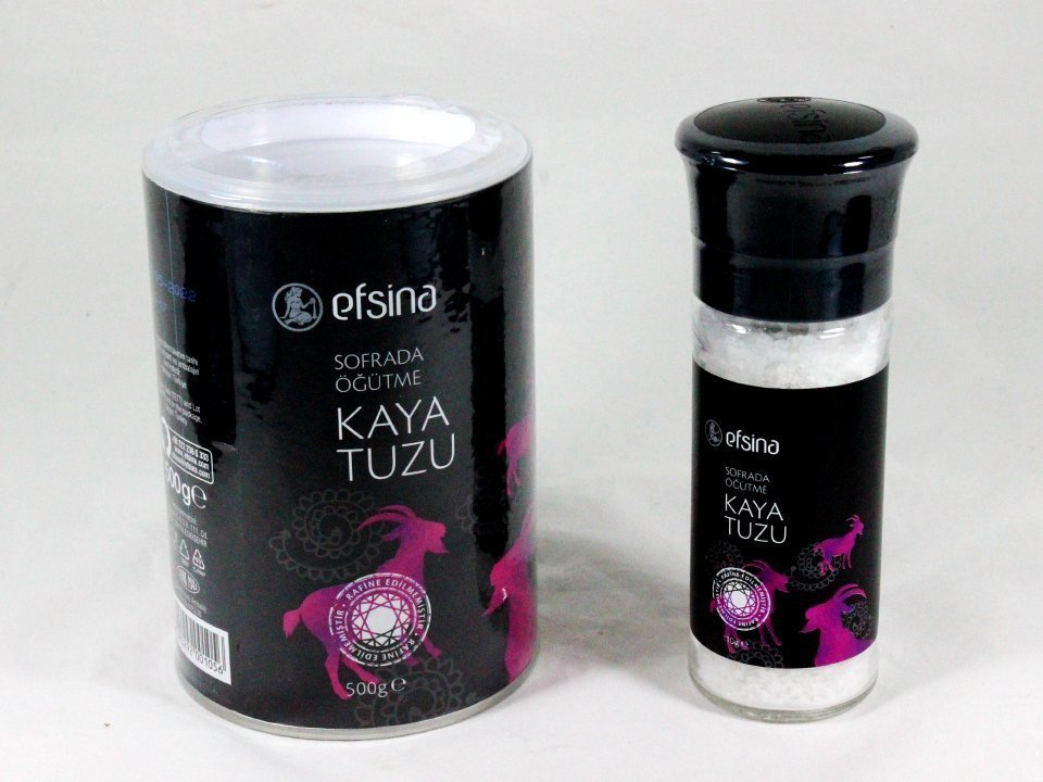 EFSİNA KAYA TUZU SETİ 500G.+110G.
