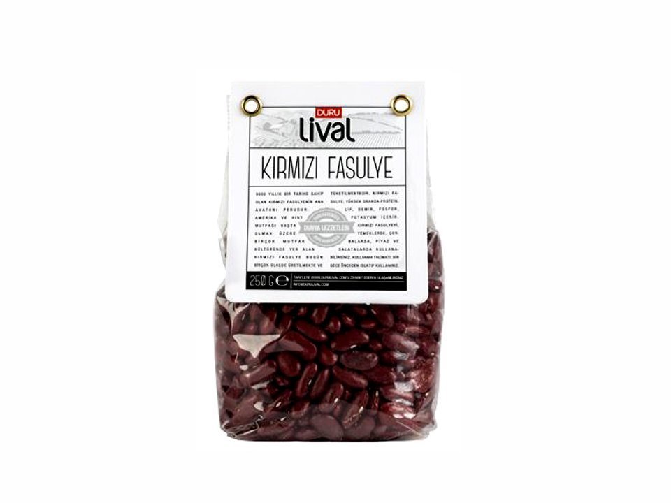 DURU LİVAL KIRMIZI FASÜLYE 250G.