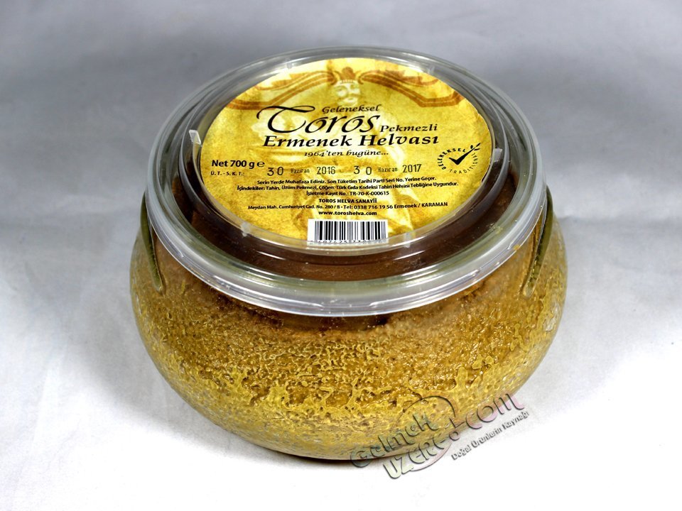 Ermenek Helvası (Pekmezli) Metal Ambalaj 700 g.