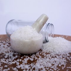 Doğal Granül Beyaz Himalaya Tuzu 500g. (Diri Himalaya Tuzu Beyaz Doğal)